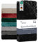 Blumtal Spannbettlaken Cashmere Touch 180x200 cm Plüsch - Oeko-TEX zert. Bettlaken 180x200 Winter - weiche Fleece Spannbettlaken 180x200 - Spannbettlaken 180x200cm weich Schwarz