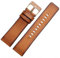 hoosouk Leder Uhrenarmband für Diesel DZ7406 DZ7408 DZ4476 DZ4343 Braunes Armband Retro Armband(Brown Rose gold,26mm)
