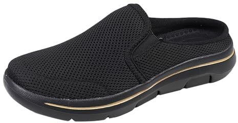 Träskor & sandaletter för män, tofflor herr öppna sportskor bekväma promenadskor mesh ventilerande fritidsskor slip-on trädgårdsskor för par sommarskor mjuk sula slip-on