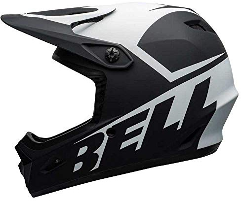 BELL Transfer Mountain Bike Helmet, Men's Matte Black and White, L | 57-59 cm