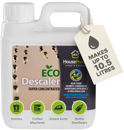Limescale Remover & Descaler 1L – Kettles, Coffee Machines & Shower Heads