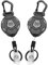 MNGARISTA 2 Pack Retractable Keychain, Heavy Duty Carabiner Holder, Tactical ID Marker Roll with 80cm Retractable Steel Cord, 226 Grams