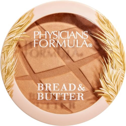 Physicians Formula Bread & Butter Bronzer, Bronzer con Pro Vitamina e Acidi Grassi, Formula Arricchita con Burri dell'Amazzonia per una Pelle Radiosa, Toasty