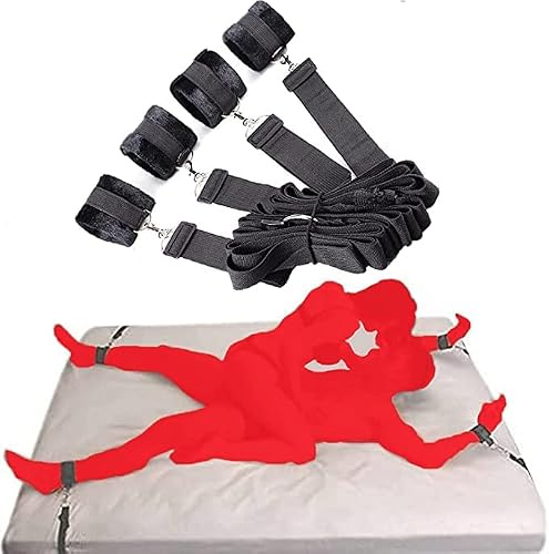 GAFENO Poignets de lit en nylon, combinaison à cravate stable dans la chambre, convient aux débutants et convient aux couples y001