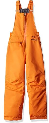 Arctix Kids Insulated Snow Bib Overalls, Burnt Orange, Large