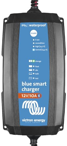 Victron Energy Blue Smart IP65 12-Volt 10 amp 230V, Battery Charger, Bluetooth (UK)
