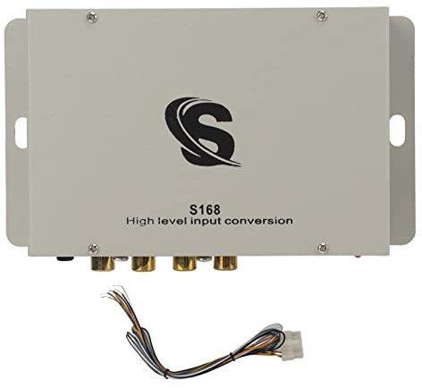 Convertitore di linea, convertitore di uscita di linea per auto Circuito IC da 2 a 4 Evitare il rumore Funzione REM Dispositivo di controllo della frequenza vocale da alta a bassa DC12V