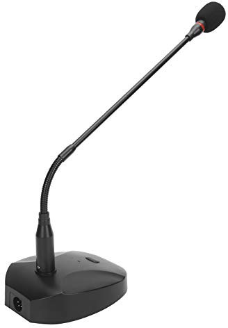 Entatial Microphone de conférence, Microphone col de Cygne à fréquence Fluide Forte Puissance d'analyse pour l'enseignement des Cours en Ligne pour la compétition de Jeu pour la Diffusion en Direct