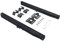 YUANGANG Türstopper, kein Stanzen, Soft-Close-Mechanismus für Dämpfer, Schiebetüren, Scheunentür, Hardware-Set, 2 Stück