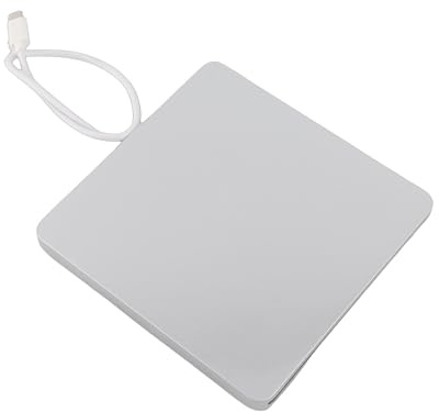 POENVFPO Typ C Extern DVD -brännare, USB C -spår i Load Extern CD DVD -författare med för Laptop Desktop