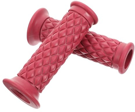 MOTHNUR 2 Piezas Empuñaduras Motocicleta de Caucho Duraderas Agarre Ergonómico Antideslizante para Manillar Accesorios Moto para Mejorar Comodidad y Control