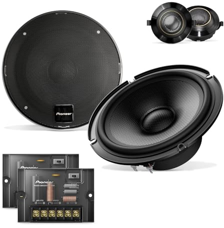 Pioneer TS-Z65CH - 17 cm 2-vägs komponenthögtalarsystem (330 W)