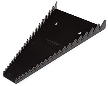 TEKTON 19-Tool Combination Wrench Organizer Rack (Black) | ORG29119 | Made in USA