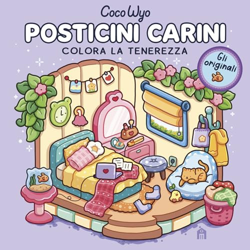 Posticini carini. Libro da colorare per tutte le età. Gli originali Coco Wyo