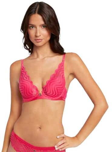 Morgan - Soutien-Gorge Ampliforme Coques moulées Romane - Rose - 90B - Femme