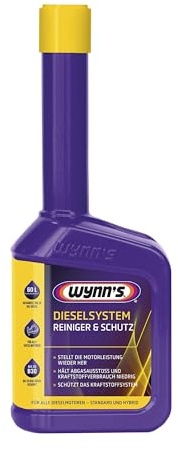 Wynn's Diesel System Reiniger – Tiefenwirksame Motorbehandlung – Stellt die Kraftstoffeffizienz Wieder her & reduziert Emissionen – Verhindert Probleme mit Turbo, AGR-Ventil & DPF – 325 ml