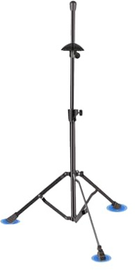 Adjustable Trombone Stand Bracket - Foldable Instrument Holder, Sturdy Base with Secure Support, Music Gear with Stage Positioning, Performance Accessory, Lightweight Frame for Live Concert Recording