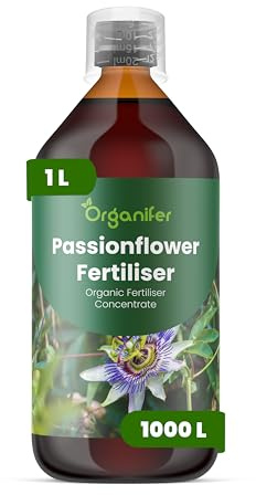 Fertilizzante Liquido Per Fiore Della Passione 1L – Concime Organico Per Fioritura Abbondante E Crescita Rigogliosa – Rafforza Radici E Vitalità – Organifer