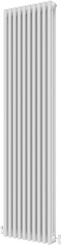 Radbliss Vertical Traditional 3 Column Radiator 1800x470mm White Cast Iron Style Tall Design RAD Central Heating
