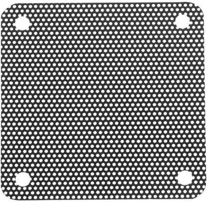 QUARKZMAN 20 stycken PC-dammfilter, 50 mm x 50 mm PVC datorhölje kylare dammskydd galler fläktgaller för datorchassi-högtalare, svart
