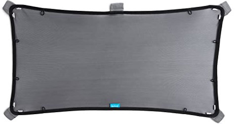 Munchkin Brica Sonnenschutz, magnetisch, dehnbar, passend für Sonnenblende, Schwarz