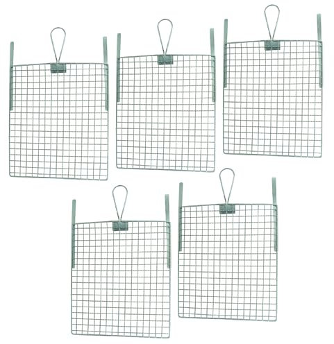 5er Set Abstreifgitter Metallgitter Malergitter Farbgitter 260 x 300 mm