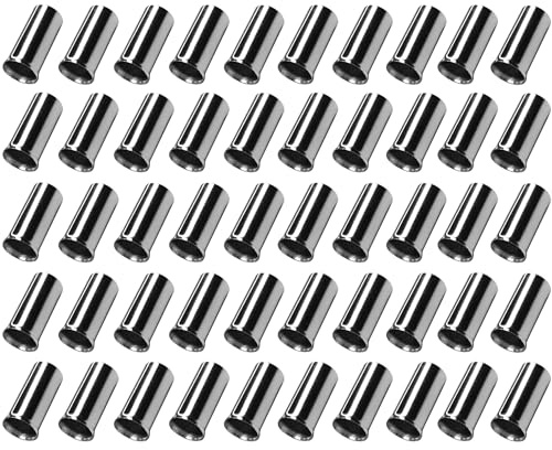 cyclingcolors 50x Embout butée de Gaine dérailleur Alliage cuivre pour vélo VTT VTC électrique BMX Route Ville