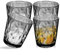 Top-spring Wiederverwendbare Kunststoffbecher, 4er-Set Kunststoffbecher für Kinder und Erwachsene, transparent, 300 ml, zum Trinken von Wasser, Saft, unzerbrechliche und langlebige Kunststoffbecher