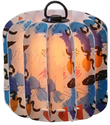 Lámpara colgante Puzzle - Pantalla decorativa, luminaria | Pantalla de rompecabezas impermeable para balcones, patios y picnics, piezas de fijación de iluminación exterior, adorno de iluminación