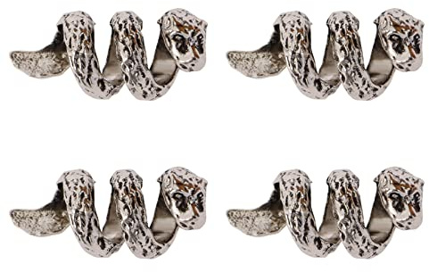 VGOL 4pcs Beard Beads for Men Beard Rings Norse Hair Tube Beads Dreadlocks Beads Braid Accessories for Hair Braiding DIY Jewelry Bracelet Pendant Necklace