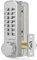 Double Sided Keypad Gate Lock Double Sided Keyless 14 Key Digital Mini Mechanical Locks Door Password Security Combination