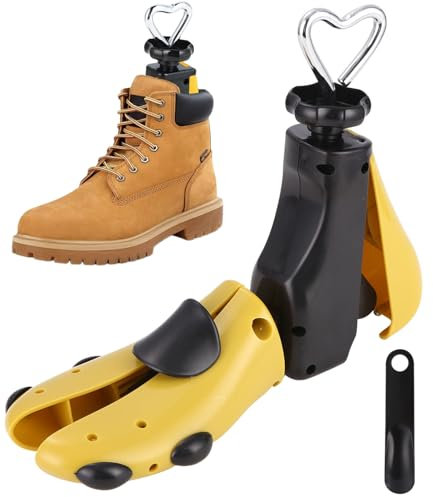 Fiabgum Tendiscarpe, Espansori Scarpe, Forme Scarpe, Regolabile Lunghezza Larghezza, Plastica, Unisex - Adulto, 40-48