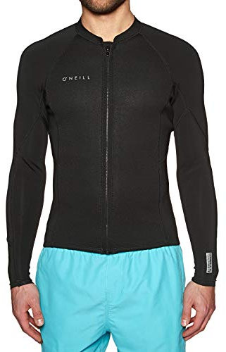 O'Neill Herren Reactor-2 1.5mm Front Zip Jacket Neoprenanzug, Schwarz, M