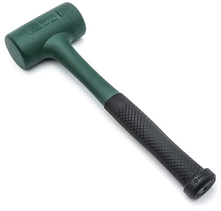 SATA ST92903SC Rückschlagfreier Schonhammer, mit Stahlkügelchen gefülltem Hammerkopf 1050g, 55mm Kopfdurchmesser