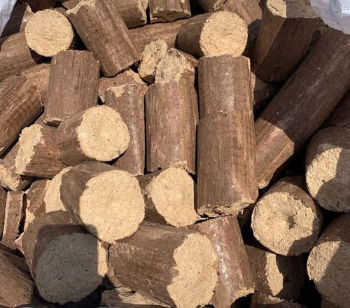 BURI Pollmeier Briquettes de bois de hêtre pour bois de chauffage 30 kg