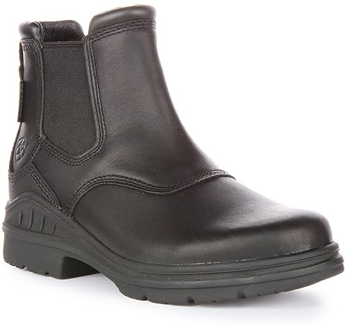 Ariat 1004685710B Womens Barnyard Twin Gore Ii H2O Blk 001 - Black 10B