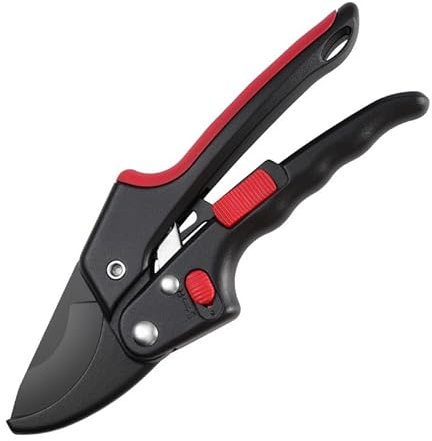 Ciseaux à cliquet SK5 pour élagage de jardin en acier, ciseaux de jardinage pour plantes, sécateur de branches, outils de coupe