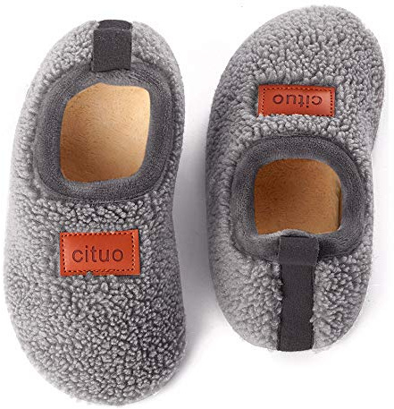 Dream Bridge Pantofole per Bambini, Scarpe da casa Traspiranti, Leggere e Antiscivolo per Bambini e Bambine combinate con Materiale luminescente, Bambini