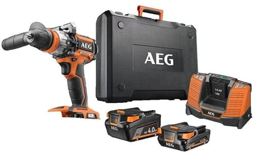 AEG BSB18SBL2-X02C Taladropercusión subcompactoescobillas 18V 65Nm (2,0+4,0)Ah