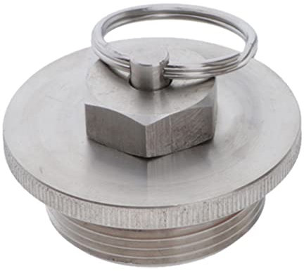 BUUNHI Heimbrausystem Edelstahl-Bierfass-Deckel Gewinde-Bier-Keg-Deckel-Kappe bierbrauset