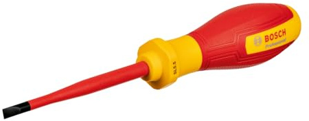 Bosch Professional tournevis VDE plat 5,5x100 (certifié jusqu'à 1 000 V, isolé avec un élastomère thermoplastique (TPE))