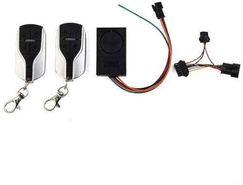 Marchfunny Caractéristiques de sécurité avancées du système d'alarme antivol pour vélo électrique 3672 V conçu pour les scooters électriques (A)