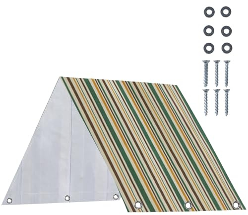 Austausch des Baldachins Schaukel - 43 x 90 Zoll Schaukelabdeckung, strapazierfähiges Außenschatten-Baldachin, Pavillon-Zubehör Pergola, wetterfestes Schwingdach