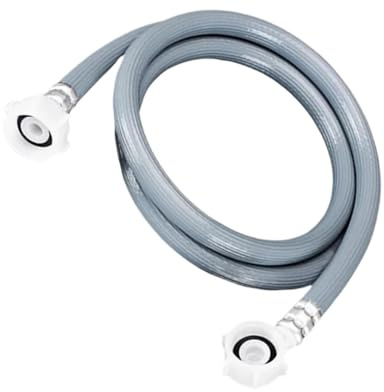 Tubo Di Ingresso Dell'acqua For Lavatrice Completamente Automatica Da 1,5/2/2,5 M Tubo Di Riempimento For Alimentazione Acqua Compatibile For Lavatrici Lavastoviglie Parti Di Tubi In PVC(150cm)