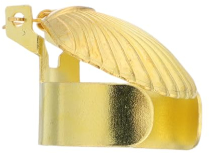 QUMIIRITY Estintore a Cera Automatico in Metallo a Forma di Conchiglia, Spegni Candela Domestico Silenzioso Tecnologia Anti Fumo, Accessorio per Sicurezza Candele in Casa e Ristorante