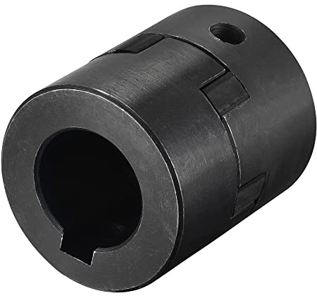 sourcing map Giunto flessibile dell'accoppiatore del motore dell'albero da 25mm a 25mm 51mm x 44mm