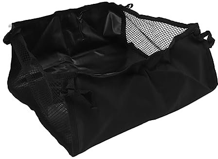 Rollstuhl-Sitztasche, 600D Oxford-Stoff, Rollstuhl-Untertasche, Beweglicher Korb Unter Dem Sitz für Rollator, Schwarz