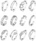 KGDUYC 12pcs Zehenringe für Frauen Fußkettchen und Zehenring Set Verstellbare Fußkettchen Fußschmuck，zehenring silber 925 damen，zehenring gold，zehenringe damen 925 silber，zehenringe damen