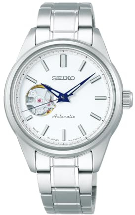 Seiko SSDE009 Women's Watch, Seiko Selection, Mechanical, Made in Japan Open Heart