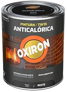 OXIRON Pintura Anticalorica Negro 750 ml